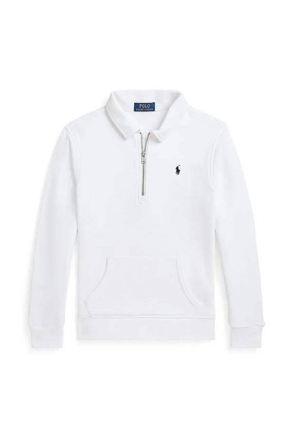 Polo Ralph Lauren Otroški pulover Polo Ralph Lauren bela barva, 323958157001