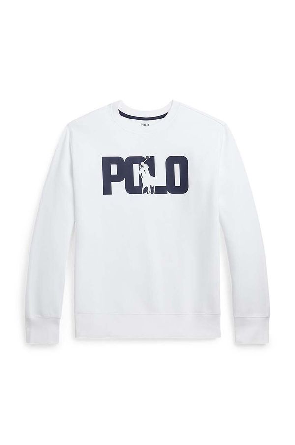 Polo Ralph Lauren Otroški pulover Polo Ralph Lauren bela barva