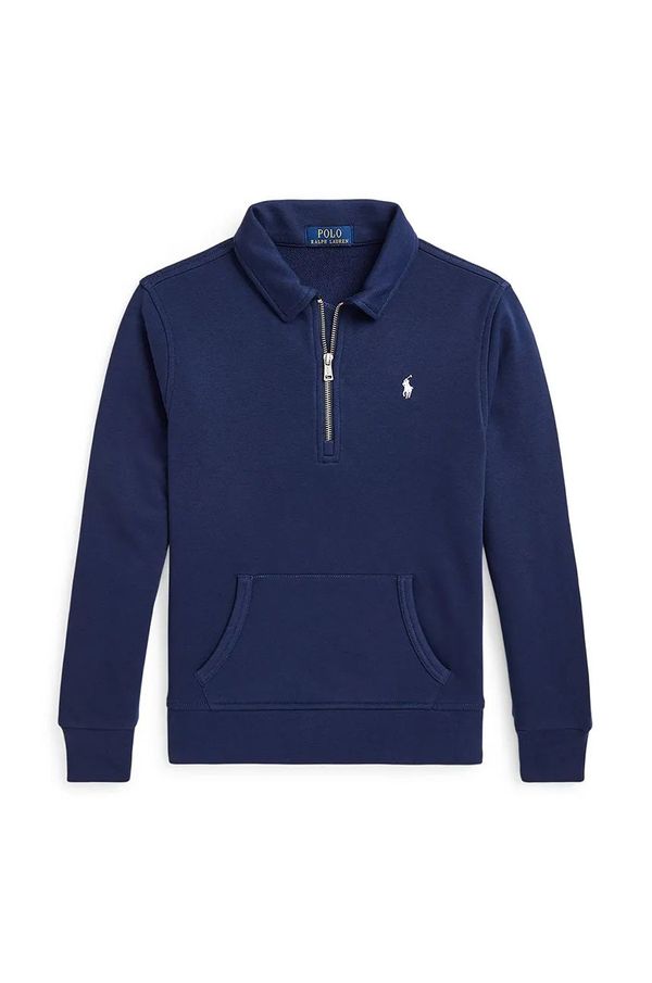 Polo Ralph Lauren Otroški pulover Polo Ralph Lauren mornarsko modra barva, 323958157002