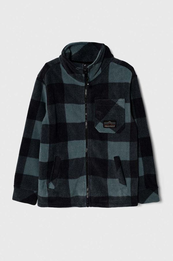 Protest Otroški pulover Protest PRTGREBE JR turkizna barva