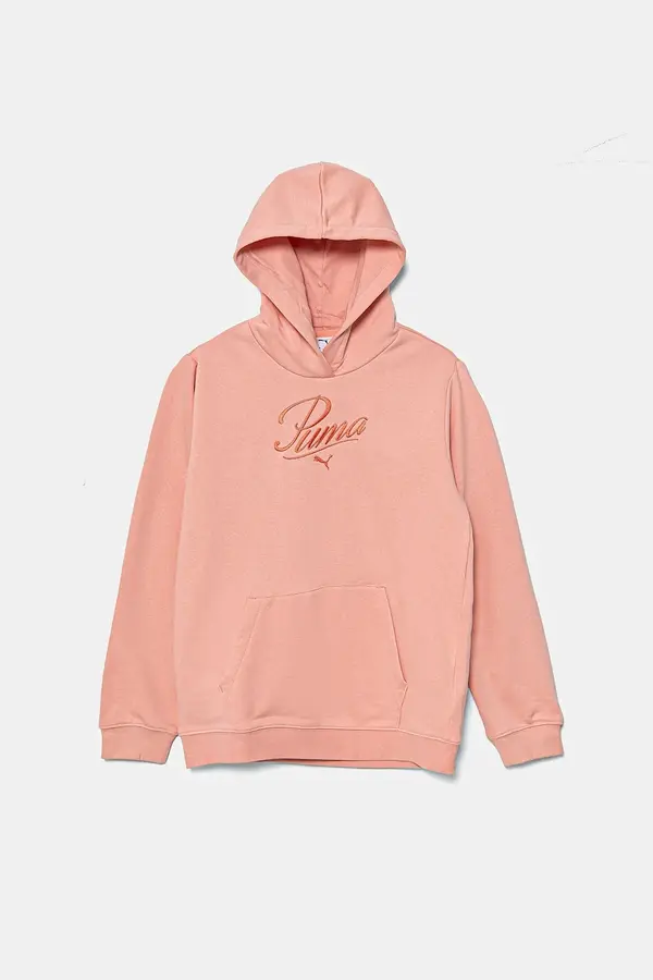 Puma Otroški pulover Puma ESS SCRIPT Hoodie TR