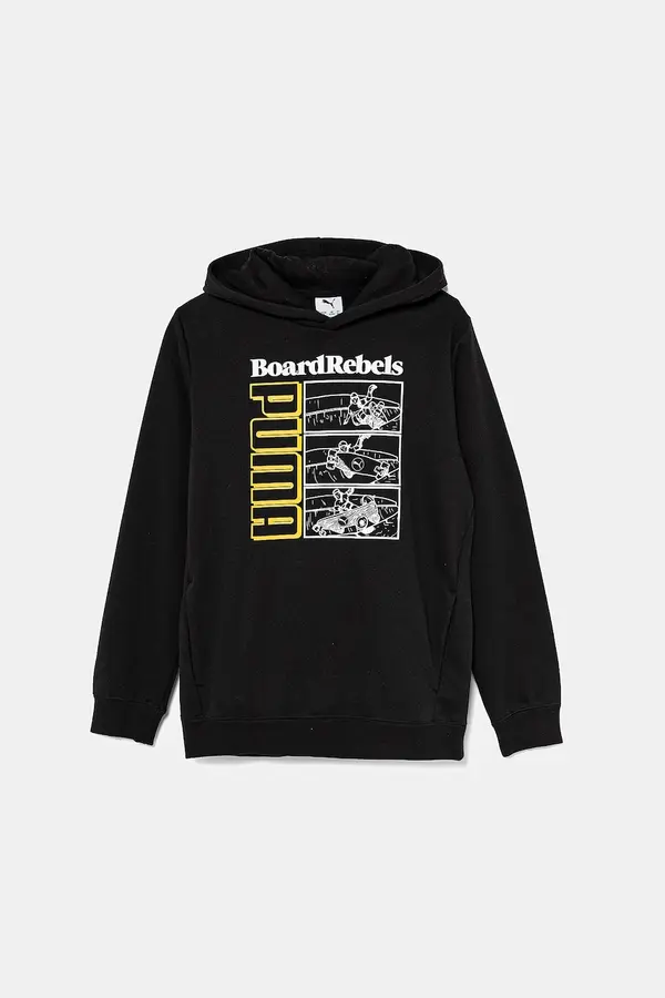 Puma Otroški pulover Puma MID90S Hoodie FL