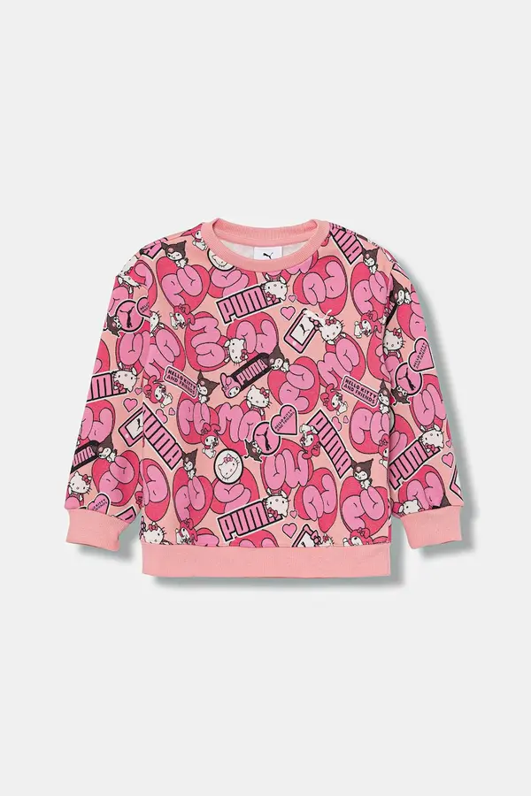 Puma Otroški pulover Puma PUMA X HELLO KITTY & FRIENDS Relaxed AOP Crew FL