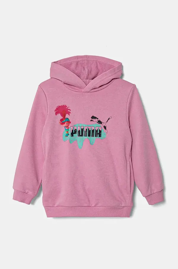 Puma Otroški pulover Puma X TROLLS Hoodie TR