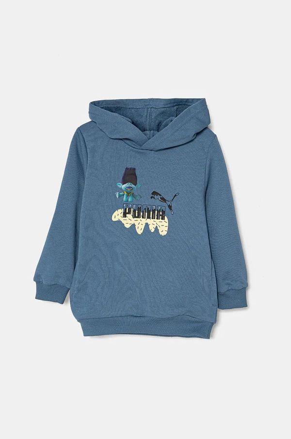 Puma Otroški pulover Puma X TROLLS Hoodie TR s kapuco, 627378