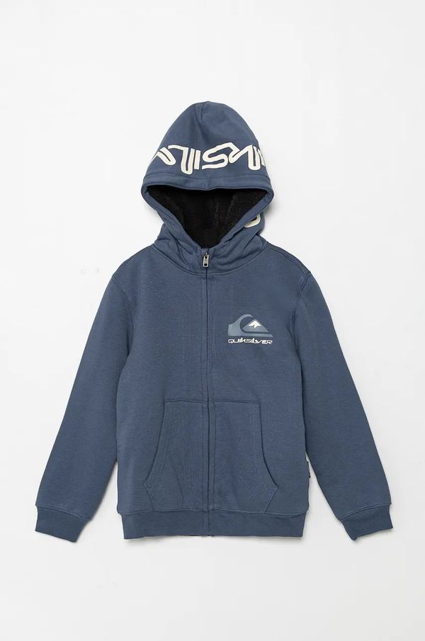 Quiksilver Otroški pulover Quiksilver BEST WAVE SHERPA s kapuco, EQBFT03898