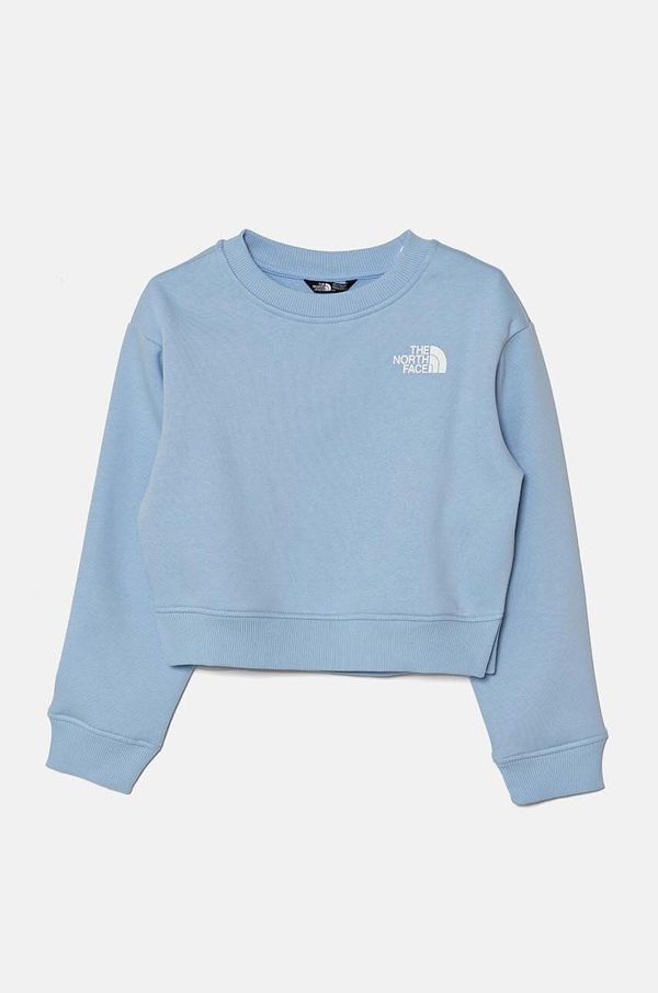 The North Face Otroški pulover The North Face CROP OVERSIZE CUTLINE CREW NF0A89HF1I51