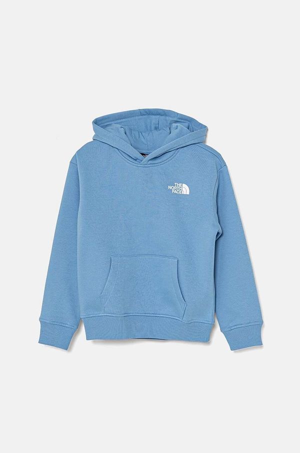 The North Face Otroški pulover The North Face VERTICAL GRAPHIC OVERSIZED HOODIE s kapuco, NF0A89HD3O41