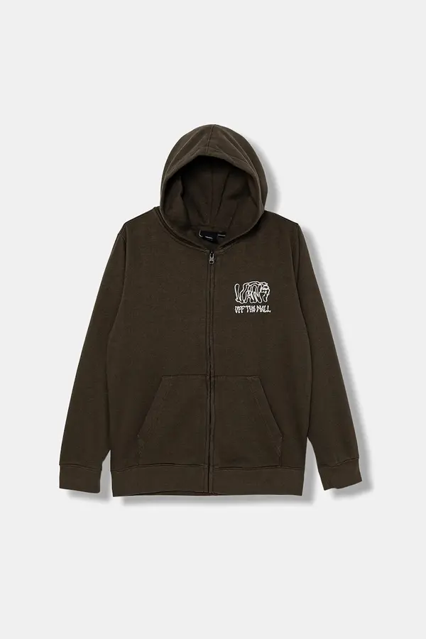 Vans Otroški pulover Vans Rippled Full Zip