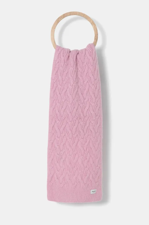 Pepe Jeans Otroški šal Pepe Jeans ZAIDA SCARF vijolična barva, PG060118
