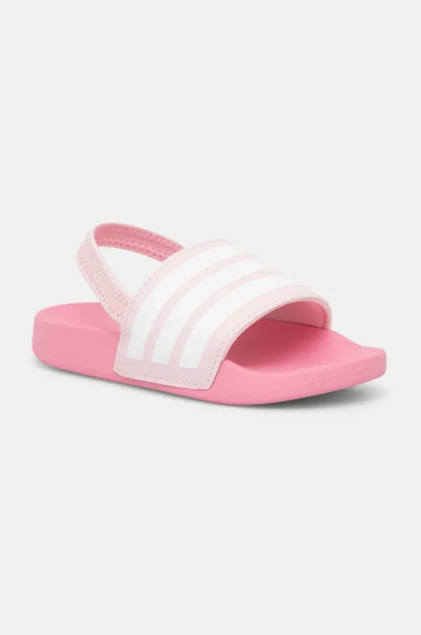 adidas Otroški sandali adidas ADILETTE ESTRAP roza barva, JR5326
