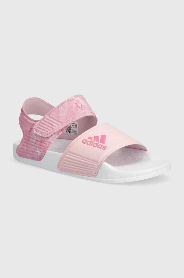 adidas Otroški sandali adidas ADILETTE SANDAL K roza barva