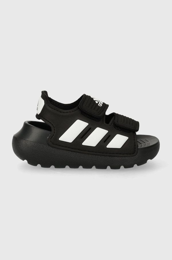 adidas Otroški sandali adidas ALTASWIM 2.0 I črna barva