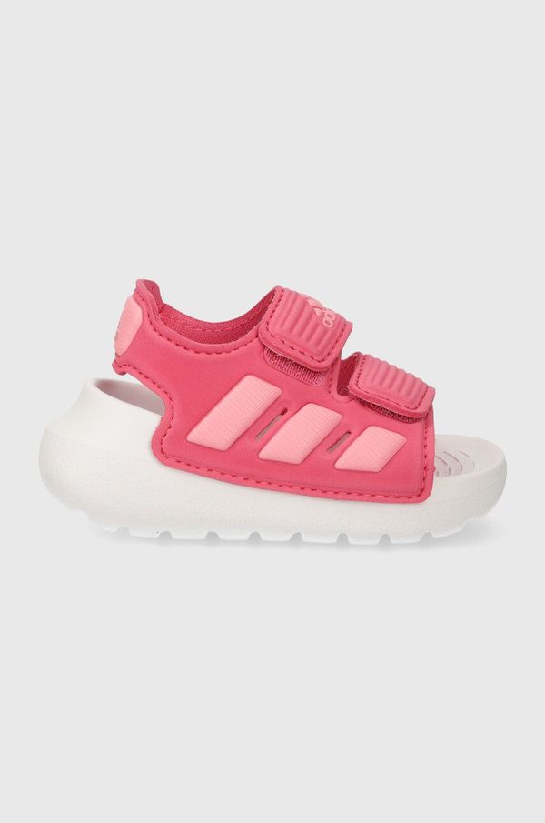 adidas Otroški sandali adidas ALTASWIM 2.0 I roza barva