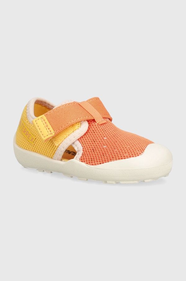 adidas TERREX Otroški sandali adidas TERREX CAPTAIN TOEY I oranžna barva