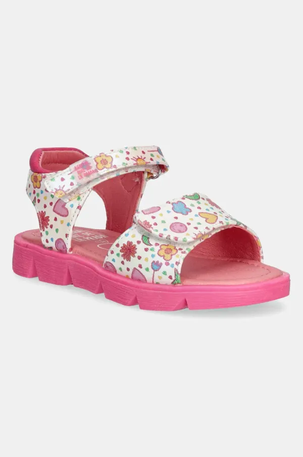 Agatha Ruiz de la Prada Otroški sandali Agatha Ruiz de la Prada bela barva, 252927