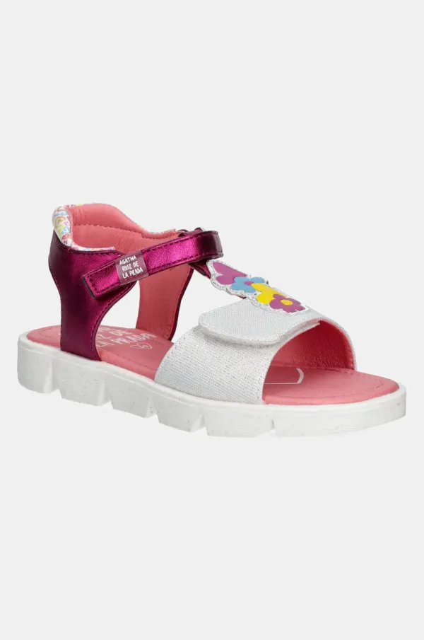 Agatha Ruiz de la Prada Otroški sandali Agatha Ruiz de la Prada roza barva, 252925