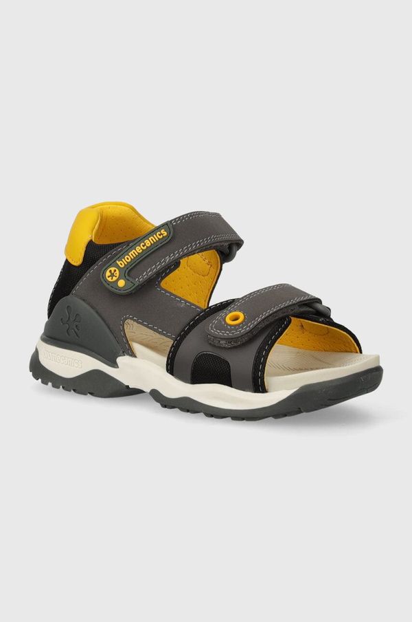 Biomecanics Otroški sandali Biomecanics siva barva