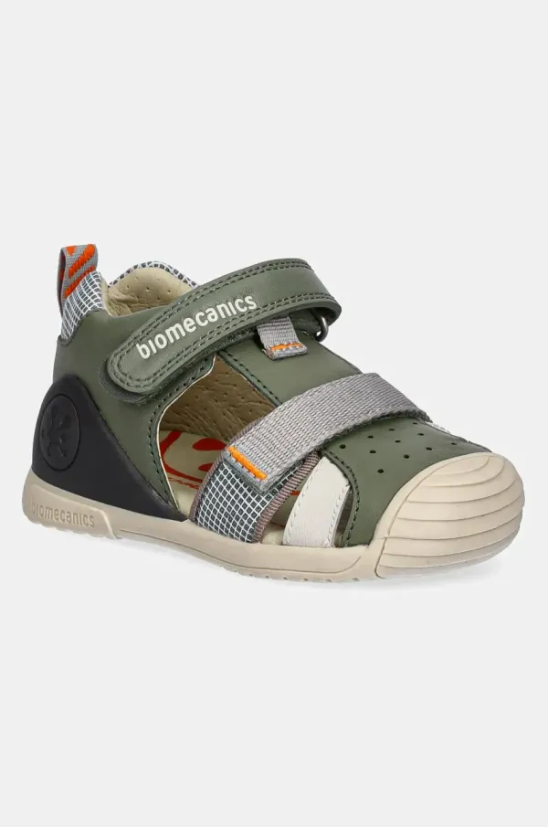 Biomecanics Otroški sandali Biomecanics zelena barva, 252117