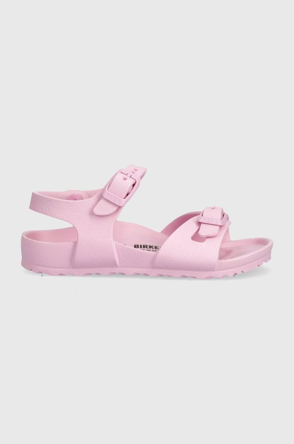 Birkenstock Otroški sandali Birkenstock Rio EVA Kids roza barva