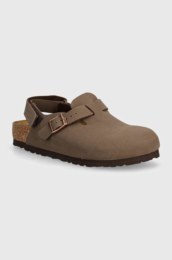 Birkenstock Otroški sandali Birkenstock Tokio AS rjava barva, 1027916