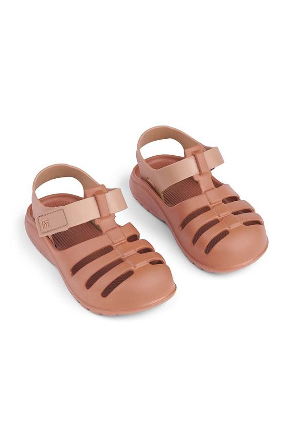 Liewood Otroški sandali Liewood Beau Sandals roza barva