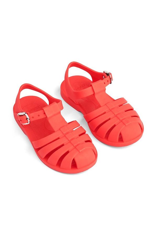 Liewood Otroški sandali Liewood Bre rdeča barva
