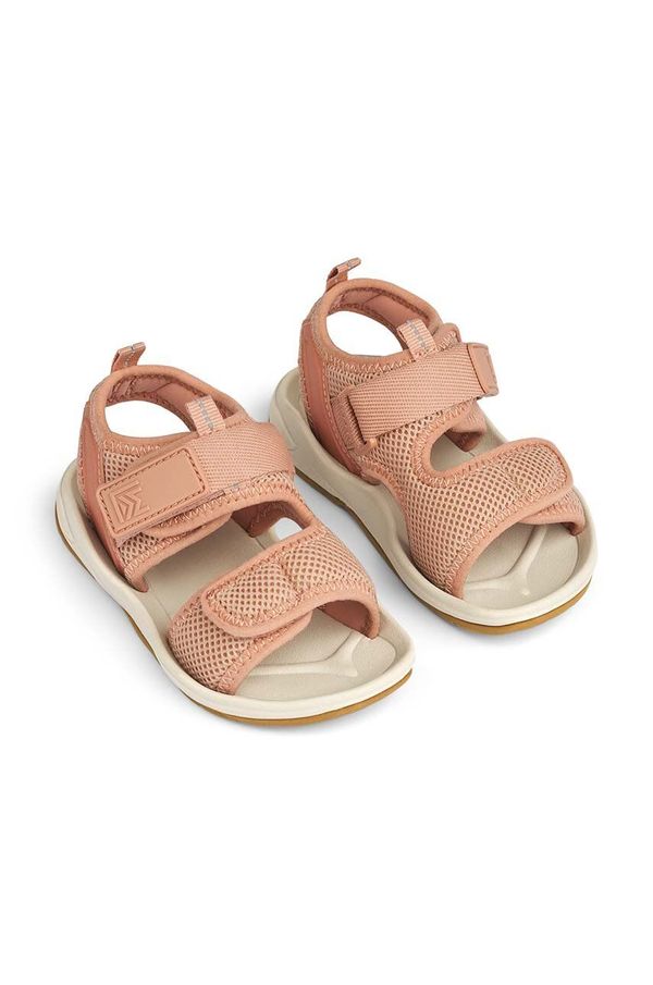 Liewood Otroški sandali Liewood Christi Sandals roza barva