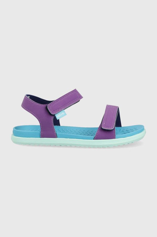Native Otroški sandali Native vijolična barva