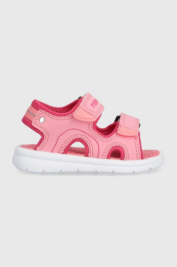 Reima Otroški sandali Reima roza barva