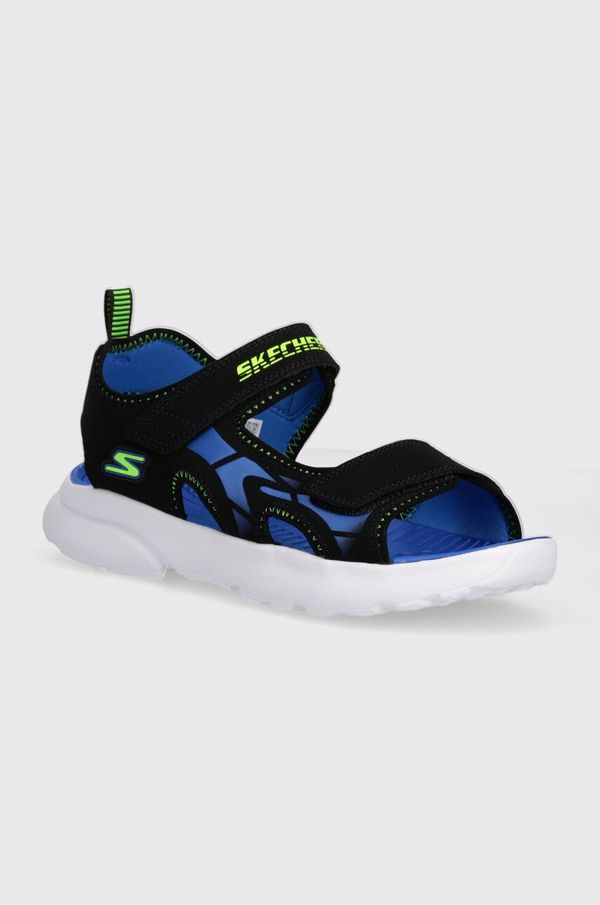 Skechers Otroški sandali Skechers RAZOR SPLASH črna barva