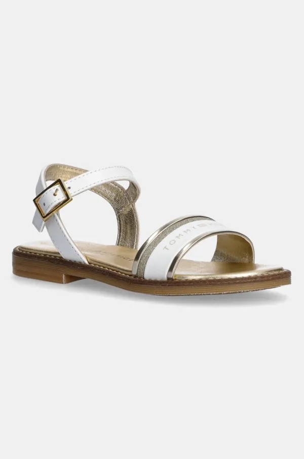 Tommy Hilfiger Otroški sandali Tommy Hilfiger bela barva, T4A2-33944