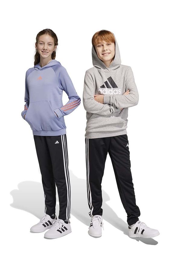 adidas Otroški spodnji del trenirke adidas črna barva