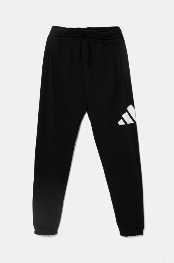 adidas Otroški spodnji del trenirke adidas črna barva, JD2090