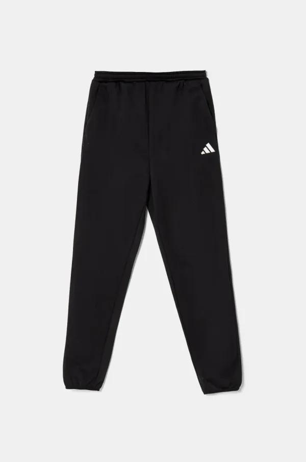 adidas Otroški spodnji del trenirke adidas črna barva, JJ1025