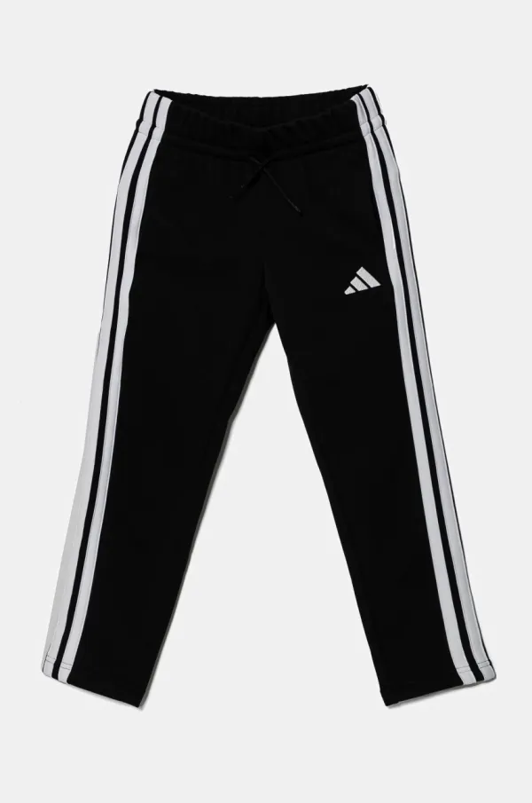 adidas Otroški spodnji del trenirke adidas črna barva, JJ3449