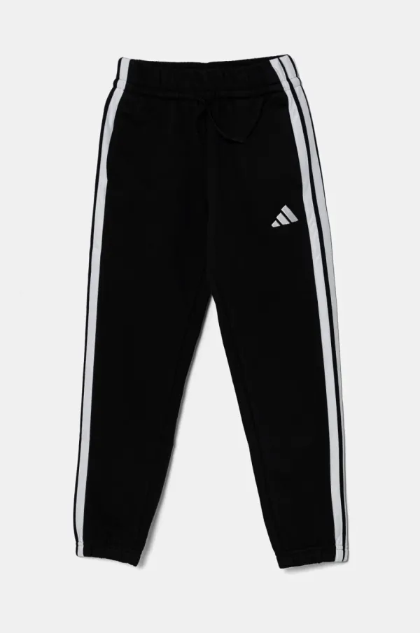 adidas Otroški spodnji del trenirke adidas črna barva, JJ3540