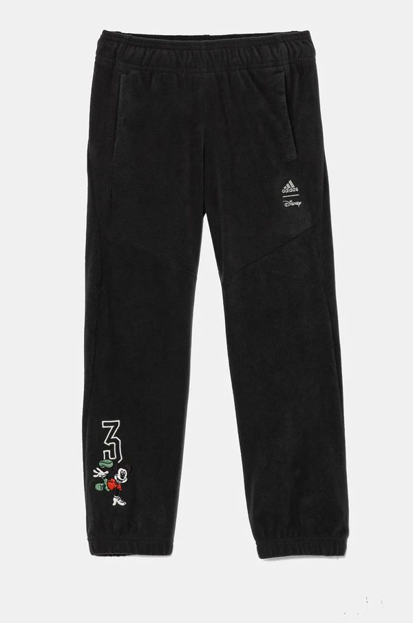 adidas Otroški spodnji del trenirke adidas LK DY MM WI PNT siva barva, IV9626