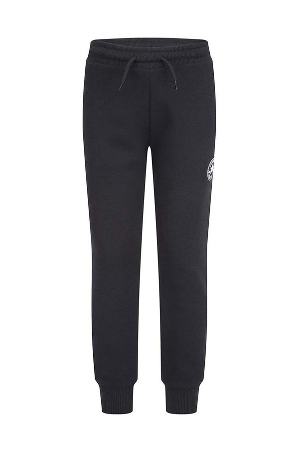 Converse Otroški spodnji del trenirke Converse črna barva