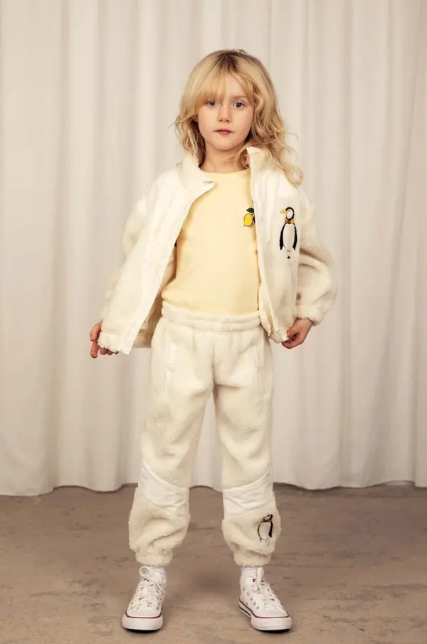 Mini Rodini Otroški spodnji del trenirke Mini Rodini