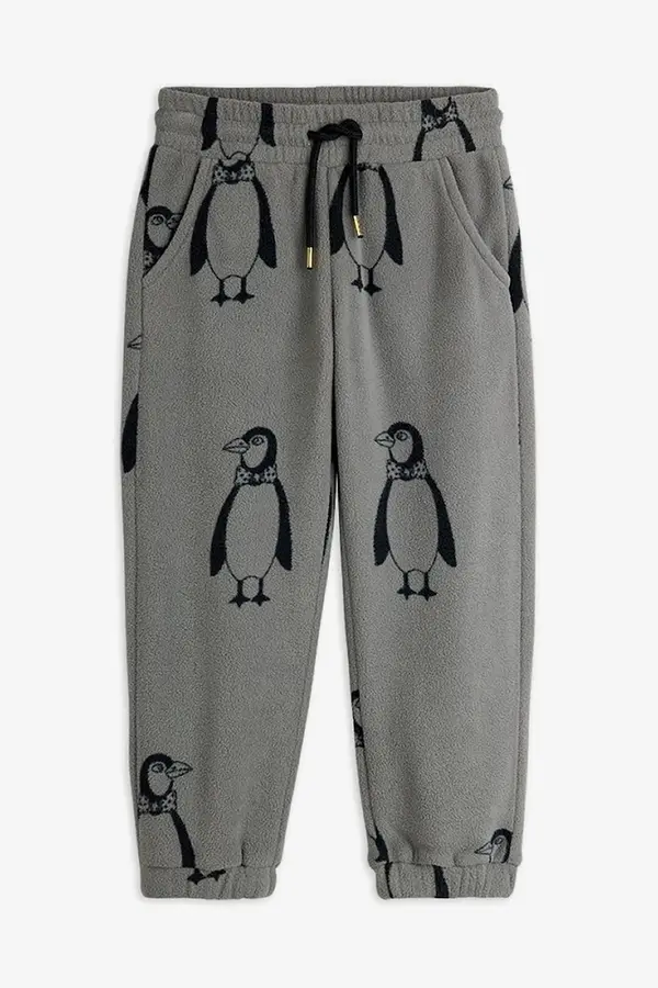 Mini Rodini Otroški spodnji del trenirke Mini Rodini Penguin