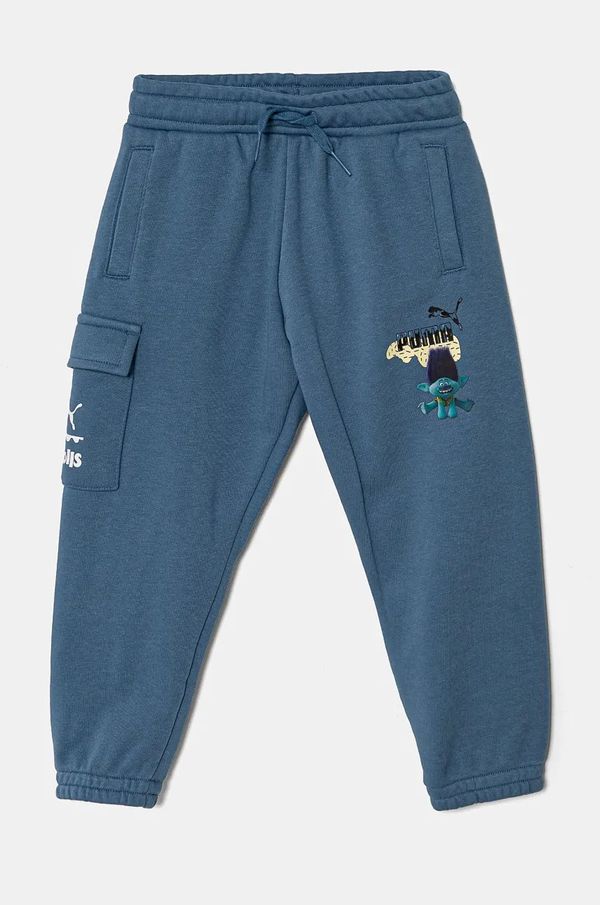 Puma Otroški spodnji del trenirke Puma X TROLLS Cargo Pants TR 627379