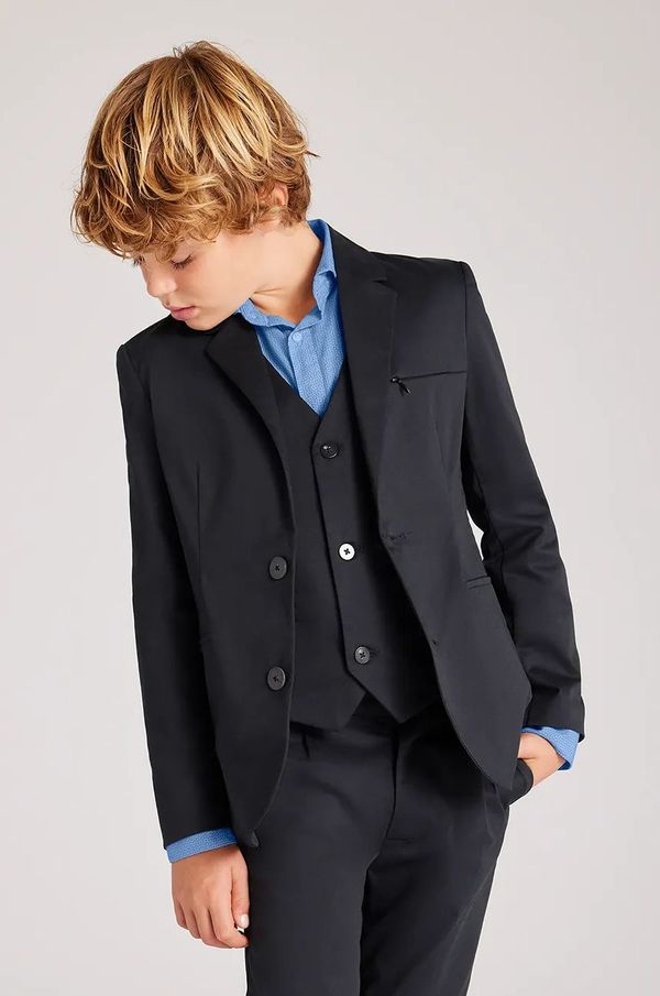 Mayoral Otroški suknjič Mayoral črna barva, 6484