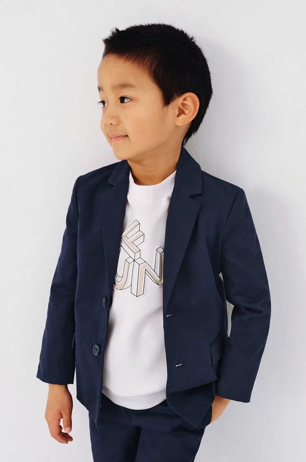 Mayoral Otroški suknjič Mayoral mornarsko modra barva, 3419