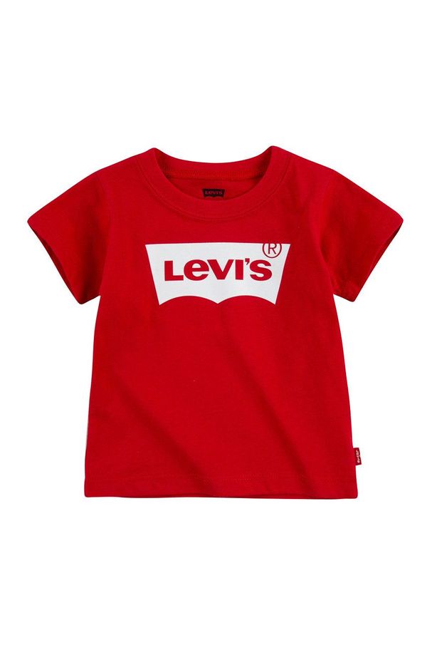 Levi's Otroški t-shirt Levi's rdeča barva