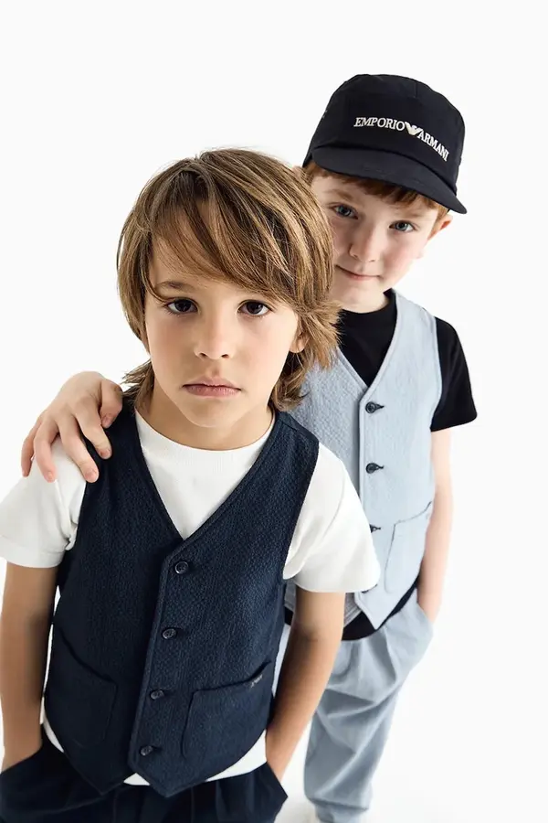 Emporio Armani Otroški telovnik Emporio Armani