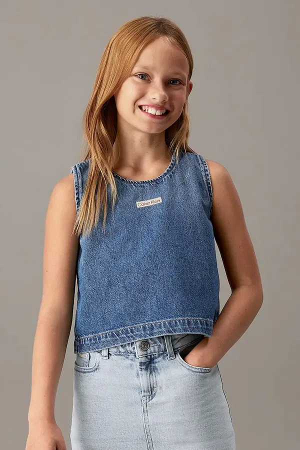 Calvin Klein Jeans Otroški top Calvin Klein Jeans