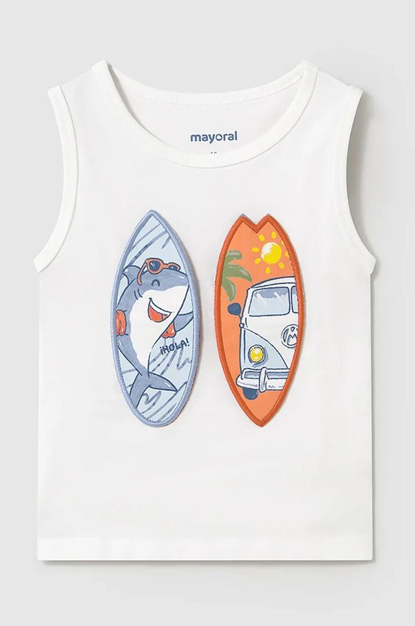 Mayoral Otroški top Mayoral bela barva, 1069
