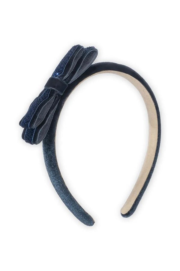 Konges Sløjd Otroški trak za lase Konges Sløjd VELVET BOW HAIRBRACE KS101862