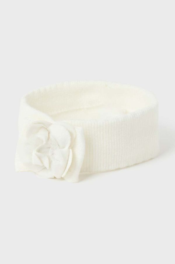 Mayoral Newborn Otroški trak za lase Mayoral Newborn bež barva, 9778